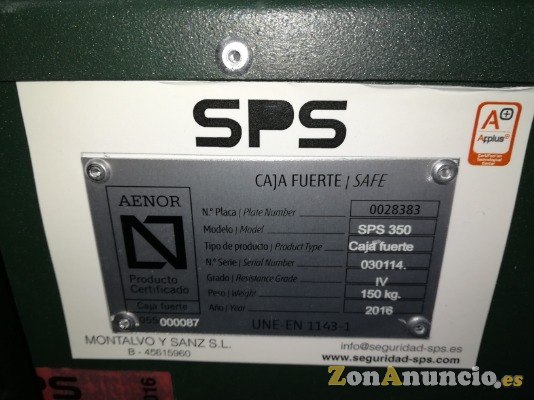 Caja fuerte SPS 350.